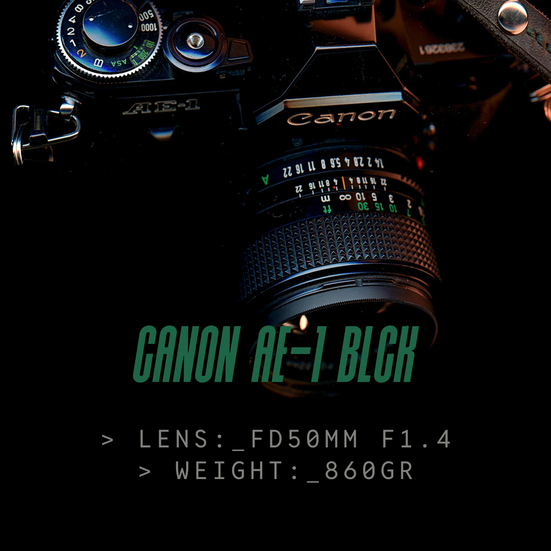 Canon AE-1 Black
